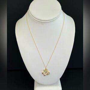 Roberto Coin
18K Diamond Dragon Pendant Necklace